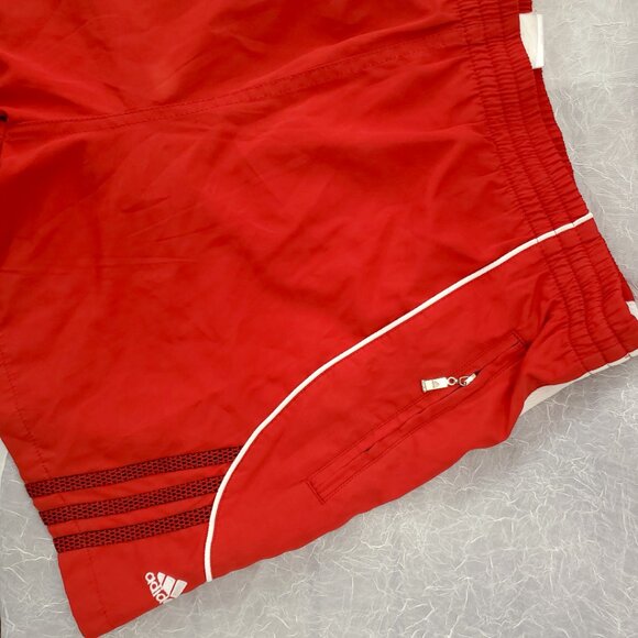 Red Adidas Gym Shorts - Picture 7 of 11
